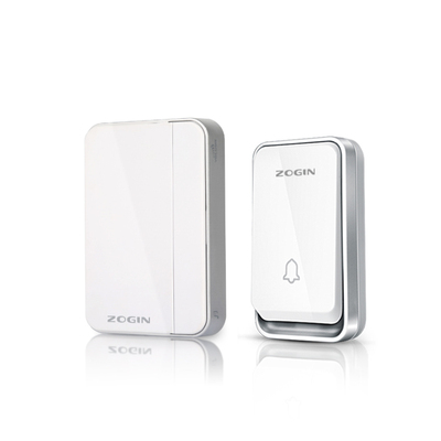 ZOGIN K06 waterproof Wireless Doorbell Self-powered Doorbell, kinetic doorbell