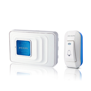 ZOGIN Wireless Doorbell,Factory Price Doorbell With 51 Melodies 150m Long Range Operate B1-10