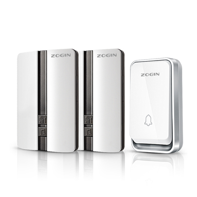 ZOGIN卓进K3333自发电门铃交流遥控无线门铃厂家亚马逊货源