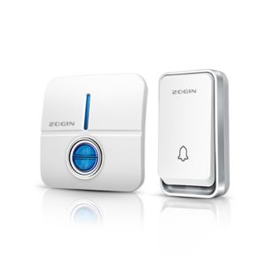 ZOGIN waterproof Wireless Doorbell K19 Self-powered Doorbell, kinetic doorbell