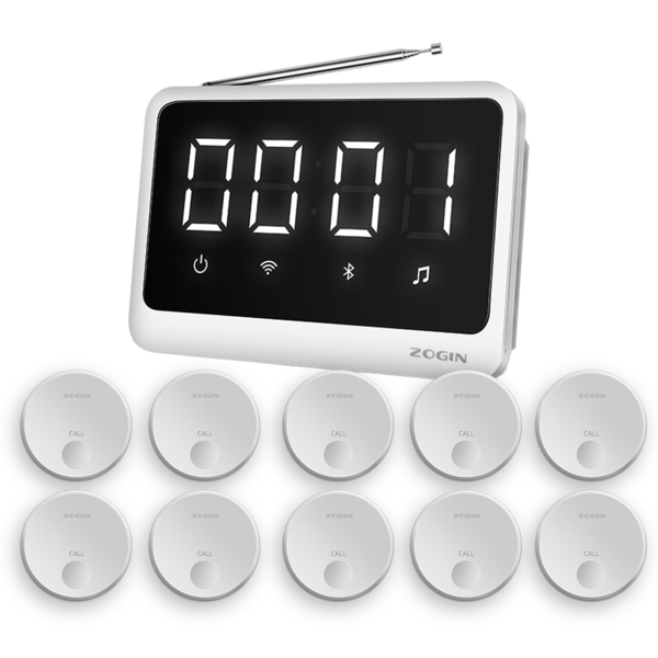 Caregiver Pager Wireless Nurse Call Buttons for Elderly Monitoring