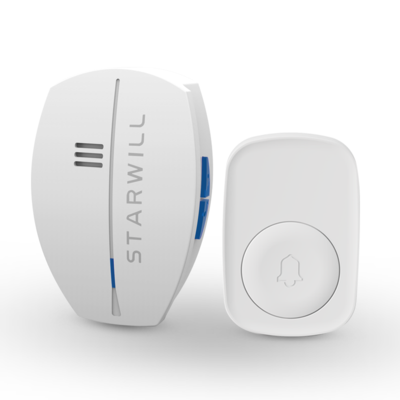 ZOGIN Q27 waterproof Wireless Doorbell Self-powered Doorbell, kinetic doorbell